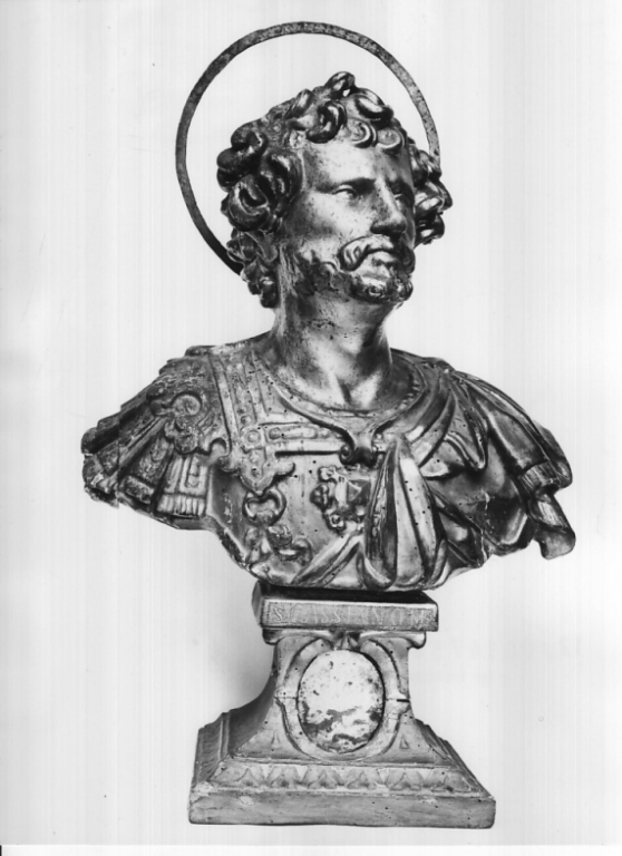 reliquiario - a busto, pendant - ambito romano (sec. XIX)