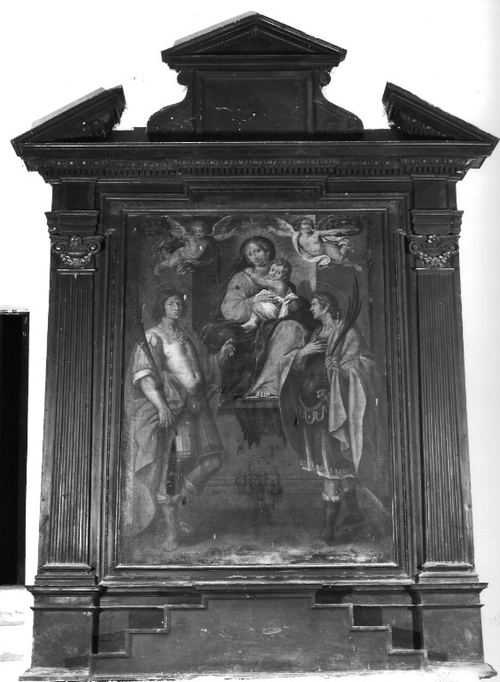 cornice di dipinto - ambito laziale (prima metà sec. XVII)