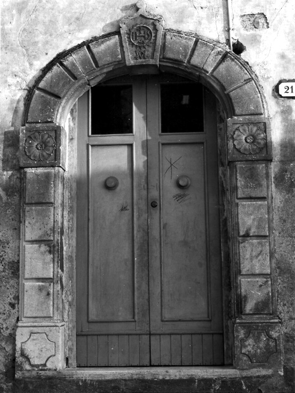 mostra di porta - ambito laziale (sec. XIX)