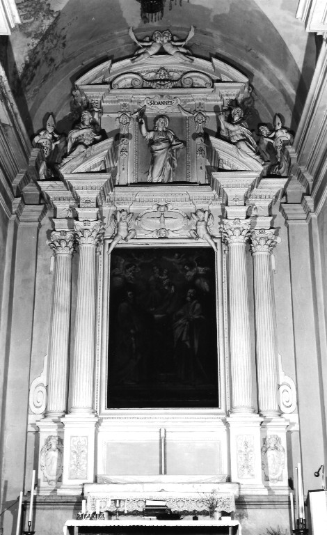 altare maggiore - ambito laziale (fine sec. XVII)