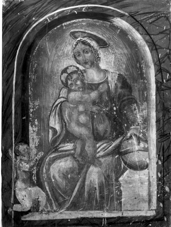 Madonna con Bambino (dipinto) - ambito laziale (sec. XVI)