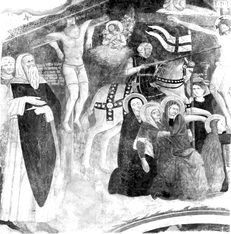 crocifissione (dipinto) - ambito abruzzese (prima metà sec. XV)