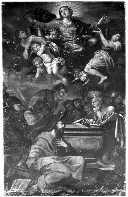 Madonna Assunta (dipinto) - ambito laziale (prima metà sec. XVII)
