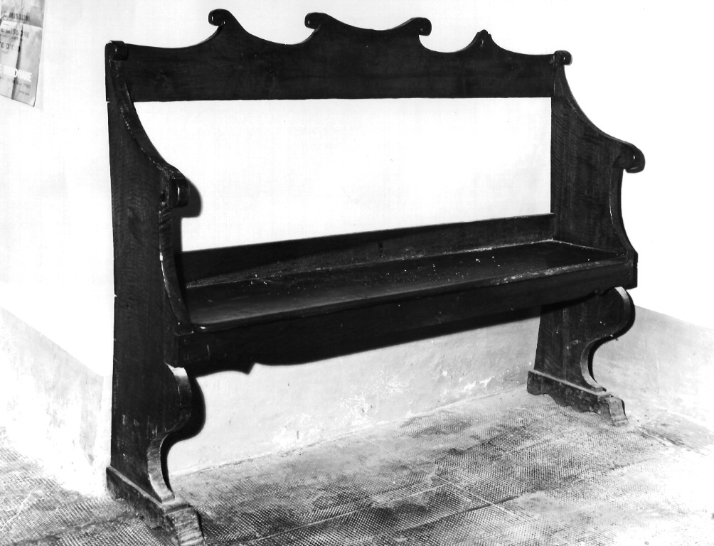 panca - ambito laziale (sec. XVIII)