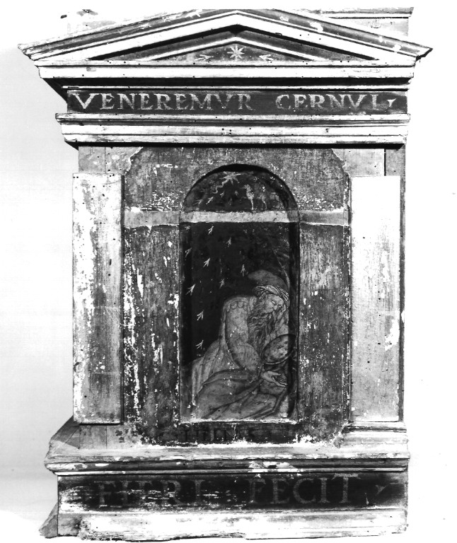 tabernacolo - a tempietto - ambito laziale (seconda metà sec. XVI)