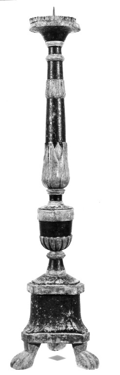 base per il cero pasquale - ambito laziale (prima metà sec. XIX)