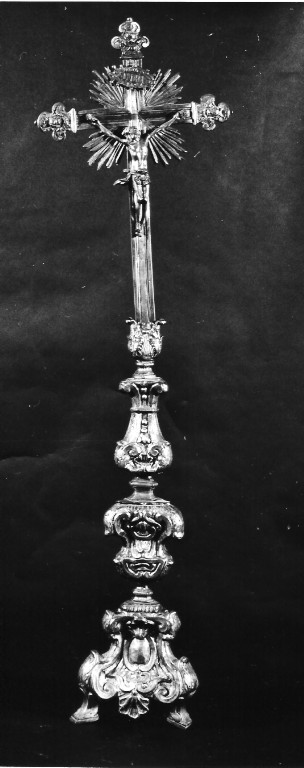 croce d'altare - ambito laziale (sec. XVII)