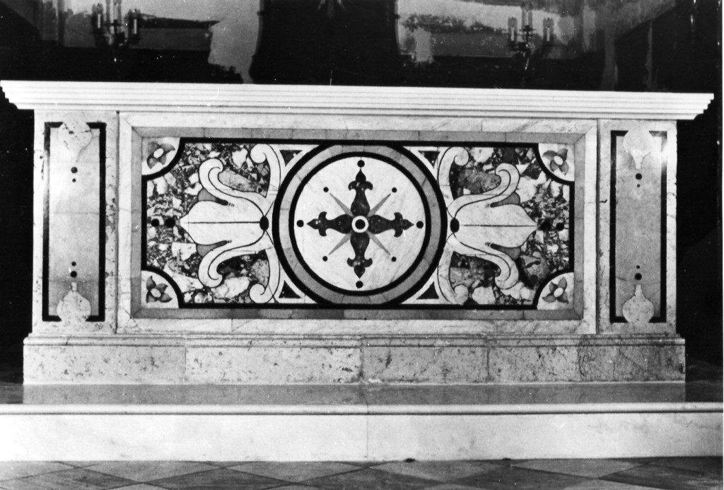 paliotto - ambito laziale (sec. XVI, sec. XX)