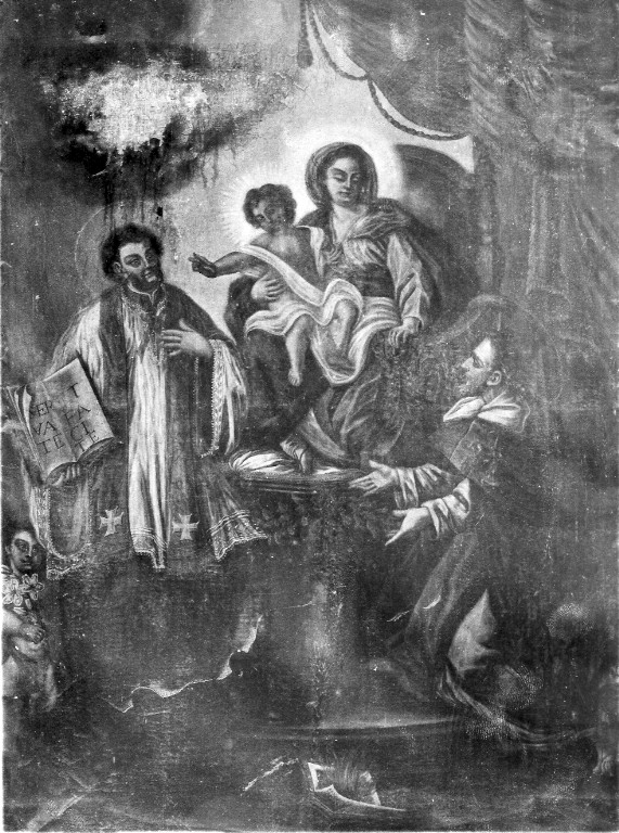 Madonna con Bambino e Santi (dipinto) - ambito laziale (metà sec. XVIII)