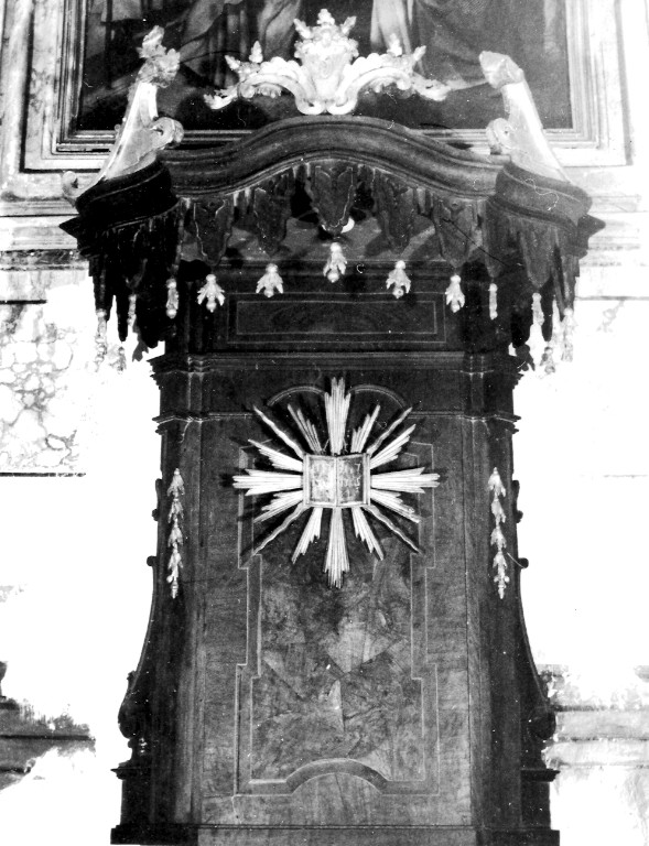 pulpito - ambito laziale (ultimo quarto sec. XVIII)