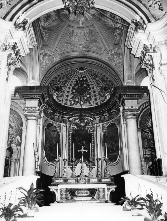 altare maggiore - ambito laziale (metà sec. XVIII)