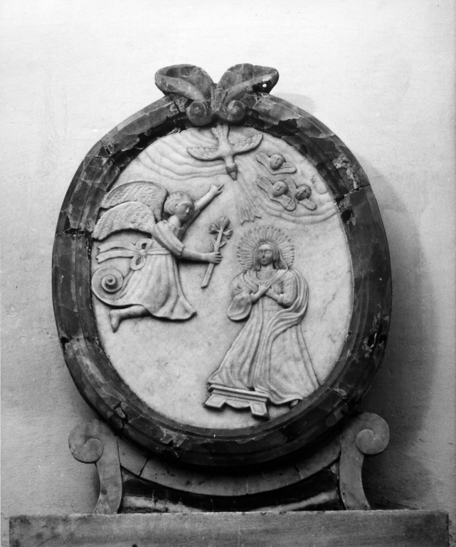 Annunciazione (rilievo) - ambito laziale (sec. XIX)