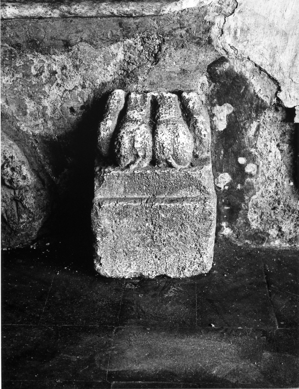 rilievo, frammento - ambito laziale (sec. XVI)