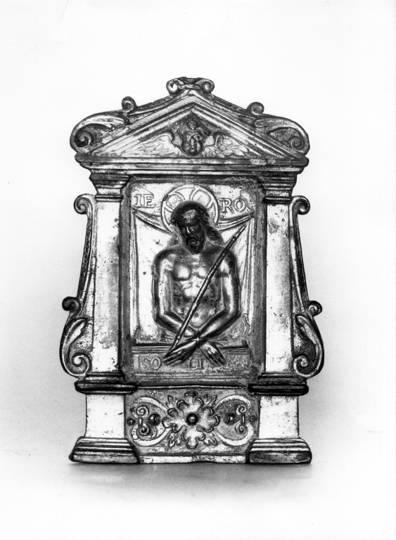 pace - a tavoletta, architettonica - manifattura laziale (secc. XVI/ XVII)