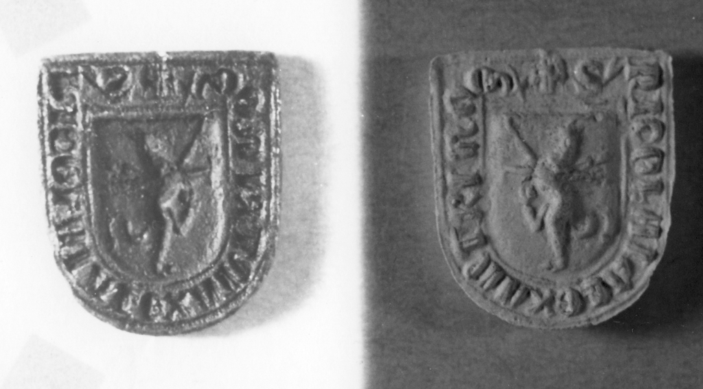 sigillo - ambito italiano (secc. XII/ XIV)