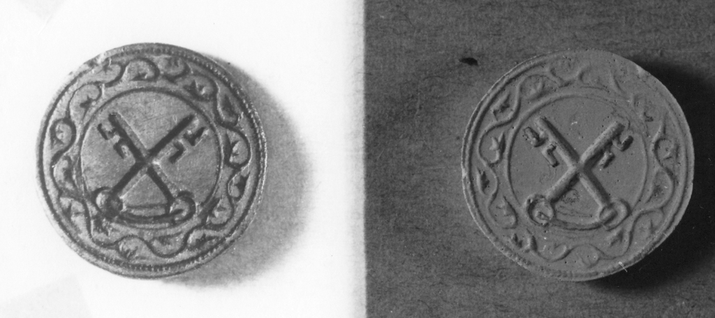 sigillo - ambito italiano (secc. XII/ XIV)