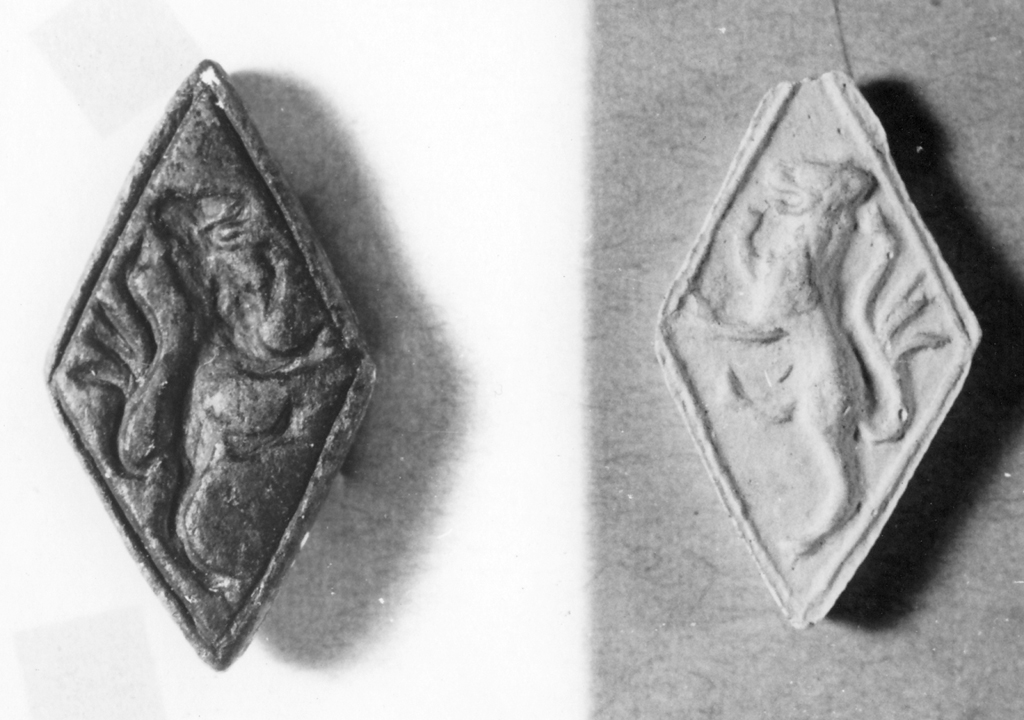 sigillo - ambito italiano (secc. XII/ XIV)