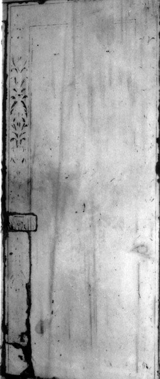 lapide tombale - ambito romano (secc. XVI/ XVII)