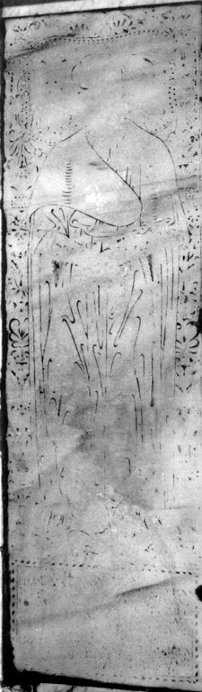 lapide tombale - ambito romano (sec. XVI)