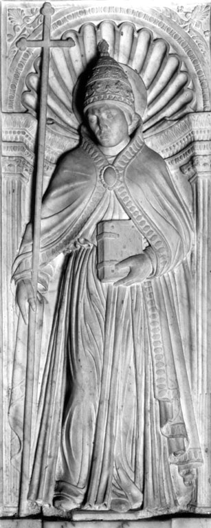 San Callisto (rilievo) di Paolino di Antonio (sec. XV)