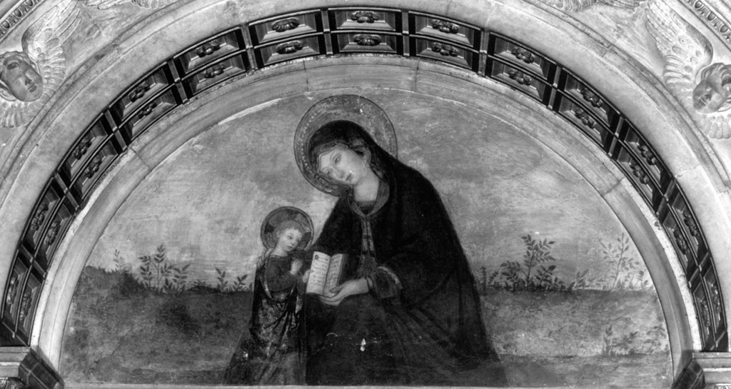 Madonna con Bambino (dipinto) - ambito romano (sec. XV)