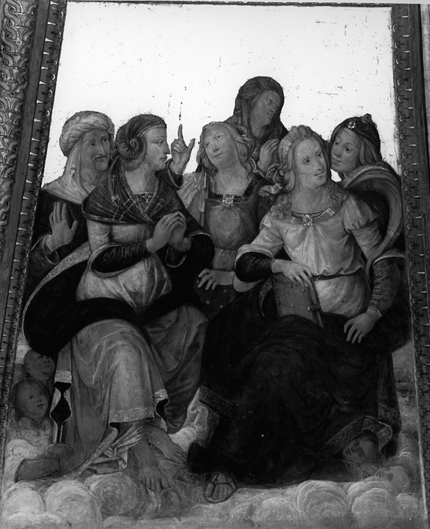 sibille (dipinto) di Peruzzi Baldassarre (e aiuti) (sec. XVI)