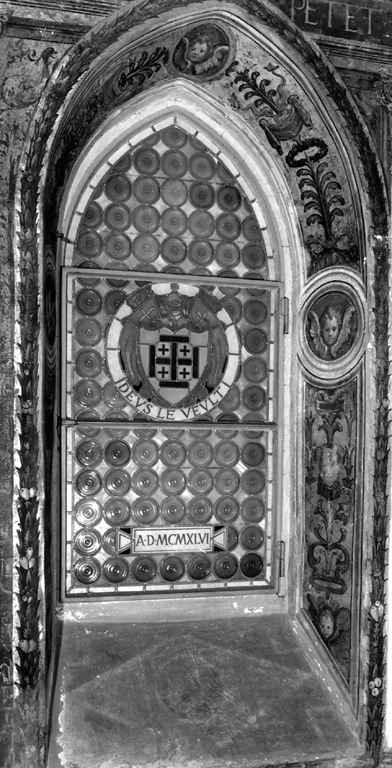 vetrata di Giuliani Giulio Cesare, Bencivenga F (sec. XX)