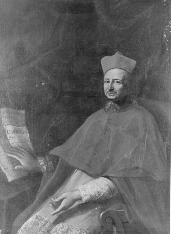 ritratto del cardinale Girolamo Casanate (dipinto) - ambito romano (inizio sec. XVIII)