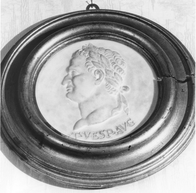 Ritratto dell'imperatore Tito Vespasiano (rilievo) - ambito italiano (metà sec. XVIII)