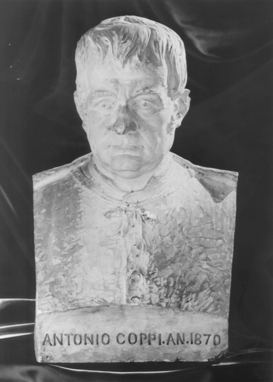 Ritratto di Antonio Coppi (busto) - ambito romano (fine sec. XIX)