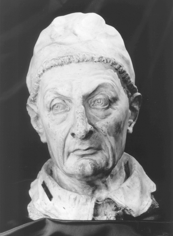 Ritratto di papa Benedetto XIII Orsini (scultura) - ambito romano (sec. XVIII)