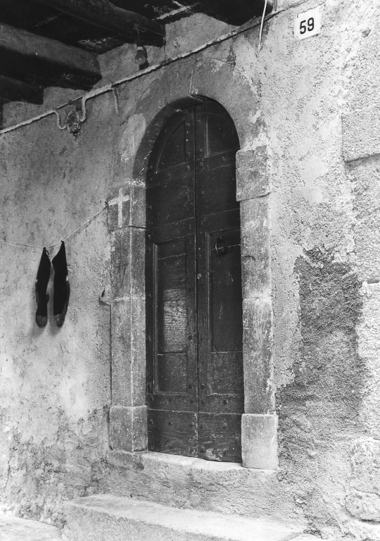 mostra di portale - bottega laziale (fine/inizio secc. XIX/ XX)