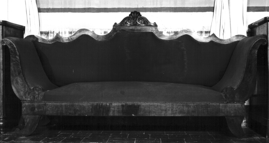 divano - ambito italiano (sec. XIX)