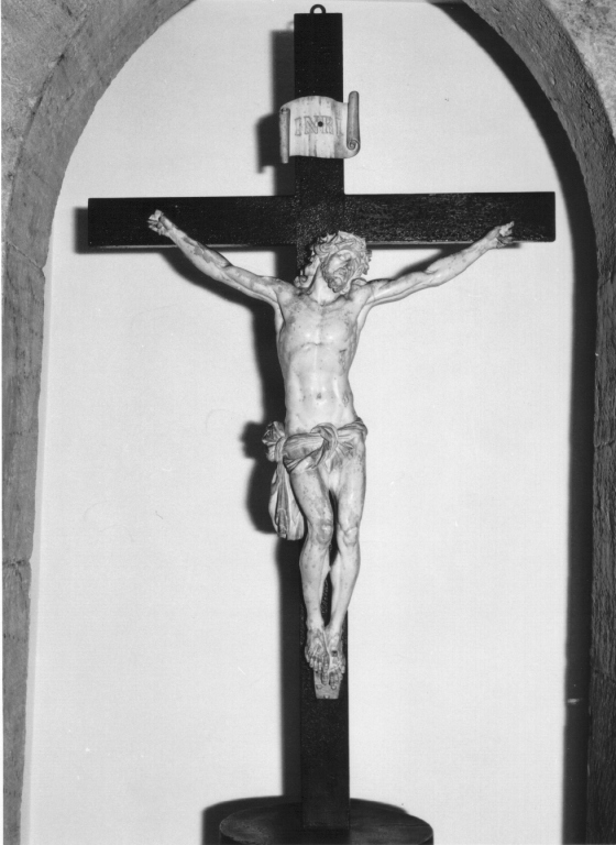 Cristo crocifisso (scultura) - ambito romano (fine sec. XVII)
