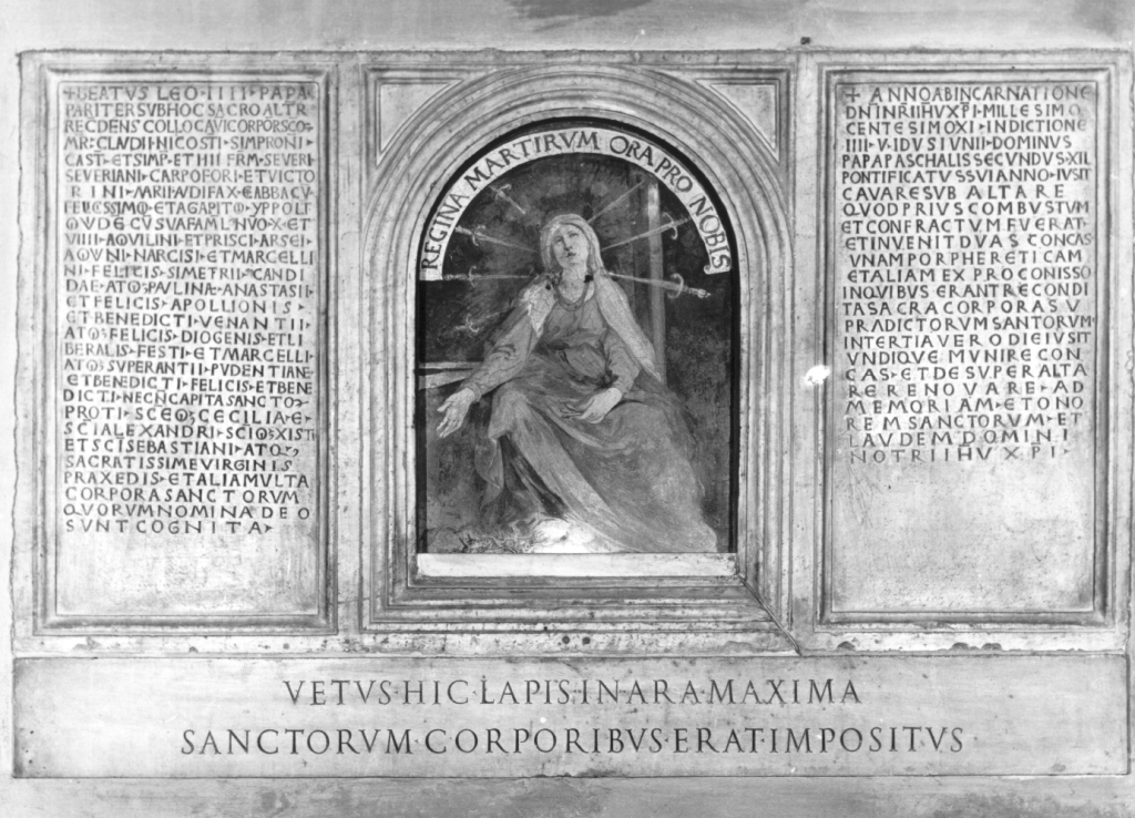 Madonna Addolorata (dipinto) di Mannozzi Giovanni detto Giovanni da San Giovanni (primo quarto sec. XVII)