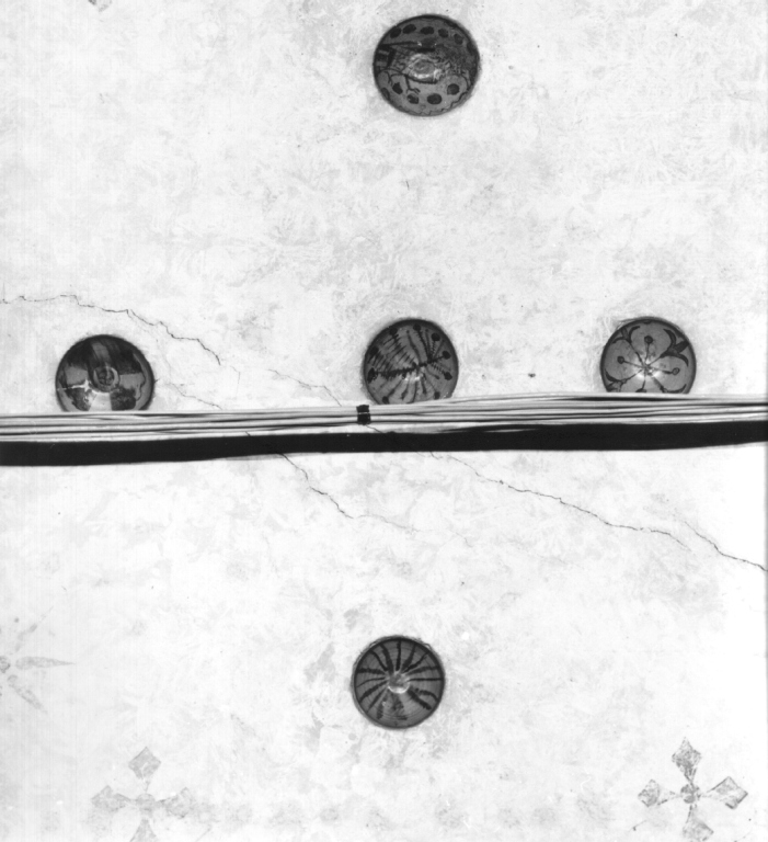 decorazione plastico-pittorica - ambito romano (sec. XIII)