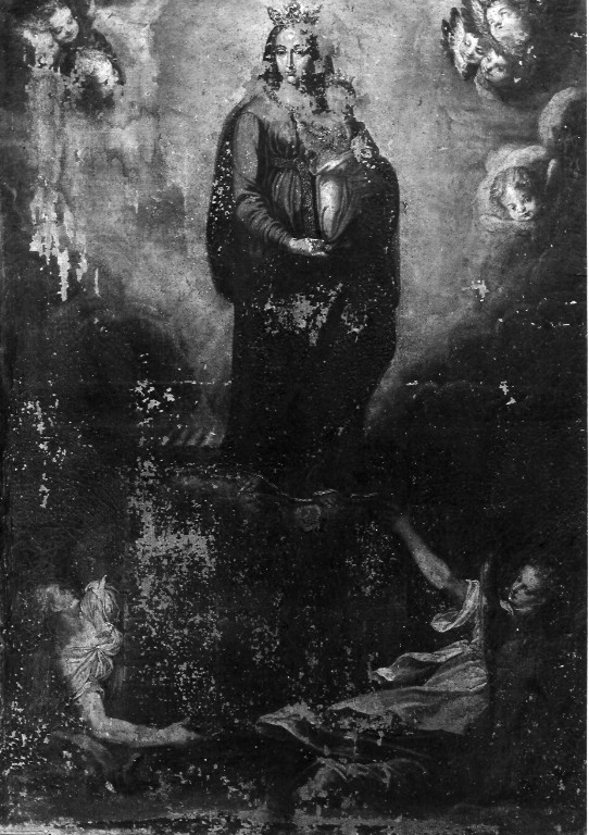 Madonna con Bambino (dipinto) - ambito laziale (sec. XVII)