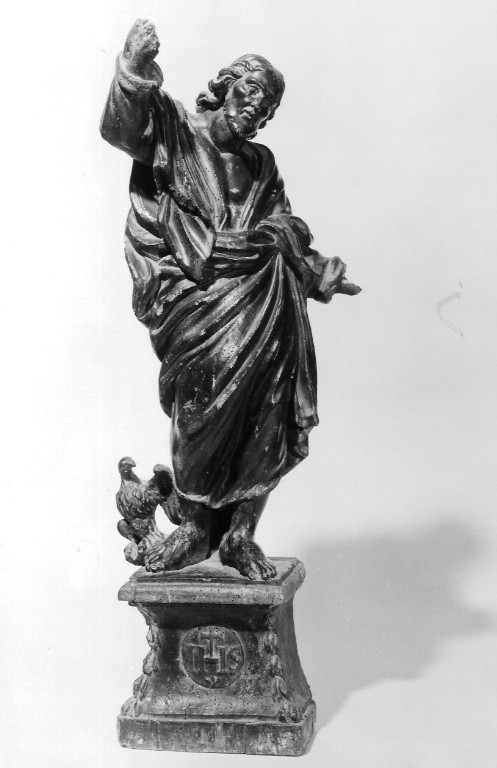 San Giovanni Evangelista (statua) - ambito laziale (sec. XVII)