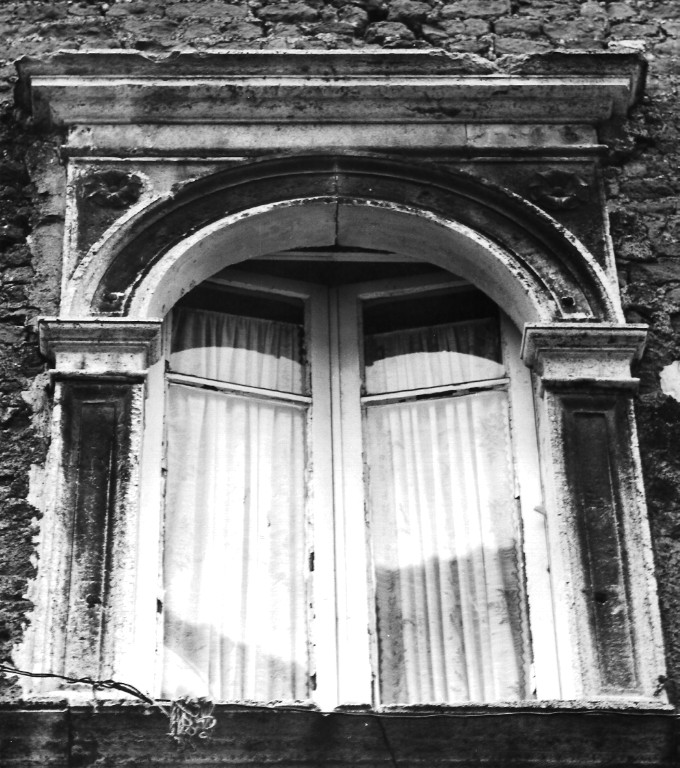 mostra di finestra - ambito laziale (sec. XVII)