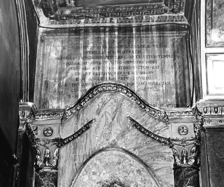 lapide - ambito laziale (sec. XIX)