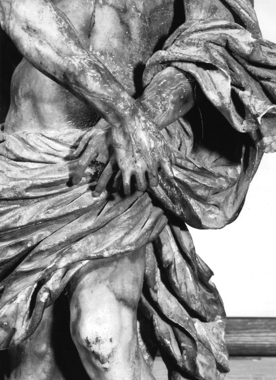 Cristo (statua) - ambito laziale (sec. XVII)