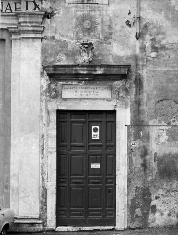 lapide - ambito laziale (sec. XVIII)