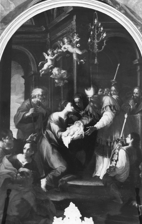 Presentazione al tempio di Gesù (dipinto) - ambito romano (prima metà sec. XVIII)