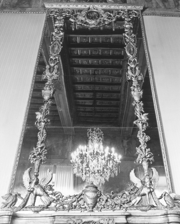 specchiera - ambito romano (ultimo quarto sec. XVIII)