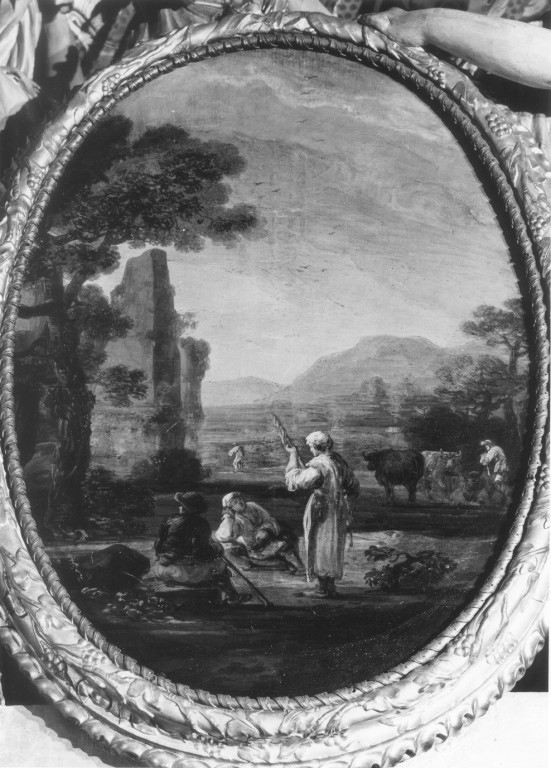 Paesaggio con pastori (dipinto) di De Momper Josse (sec. XVII)