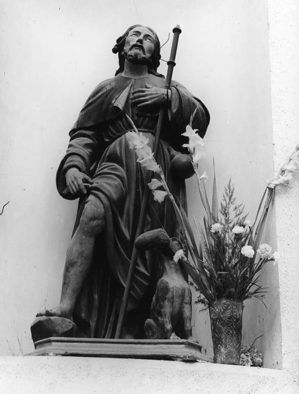 San Rocco (scultura) - ambito napoletano (sec. XVIII)