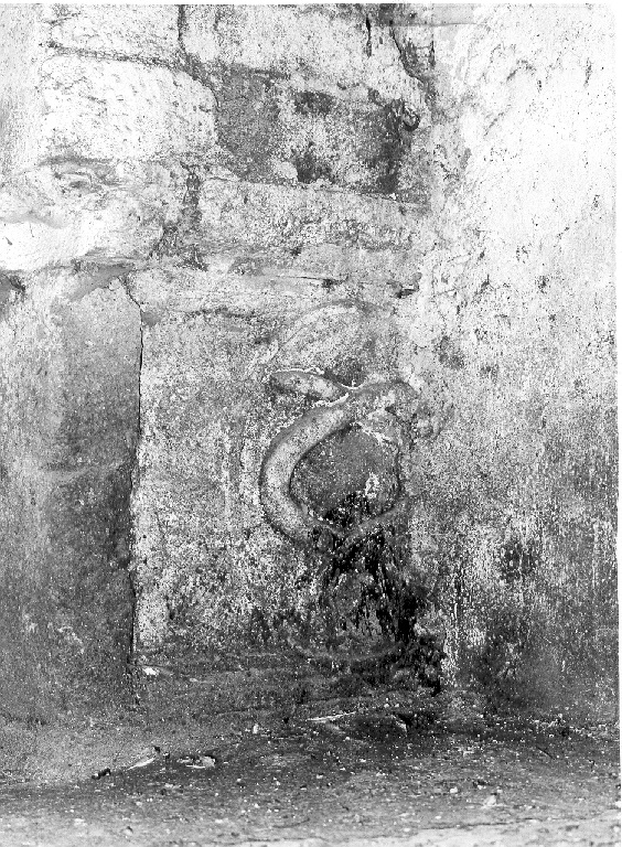 lastra, frammento - ambito laziale (fine/inizio secc. XV/ XVI)