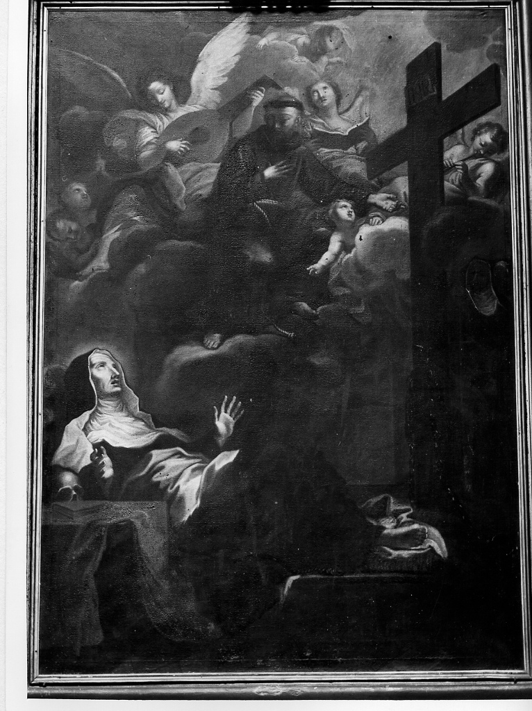 Visione della Beata Giacinta Marescotti (dipinto) di Passeri Giuseppe (fine/inizio secc. XVII/ XVIII)