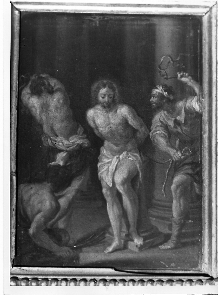 Cristo flagellato, Cristo flagellato (dipinto) di Cerruti Michelangelo (attribuito) (sec. XVIII)