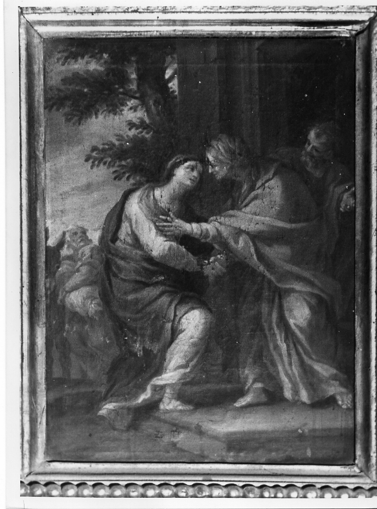 visitazione, visitazione (dipinto) di Cerruti Michelangelo (attribuito) (sec. XVIII)